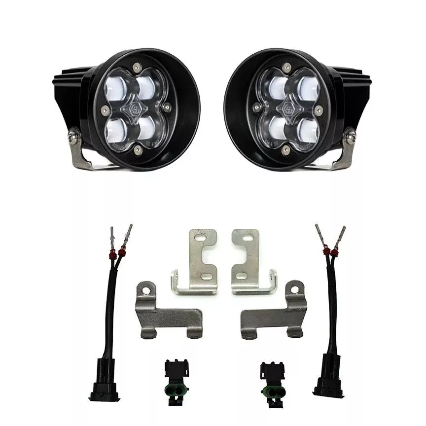 Baja Designs Fog Pocket Light Kit Squadron-R Series SAE Pattern Clear Lens 447703