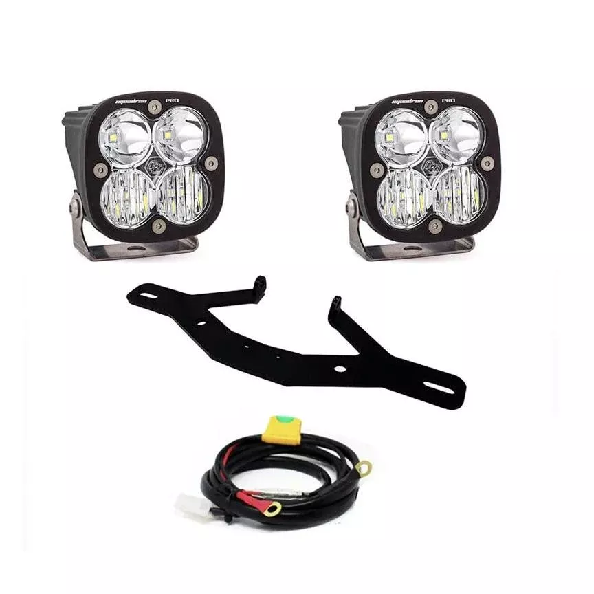 Baja Designs Frame Light Kit Squadron Pro Series Driving/Combo Pattern Clear Lens 447028