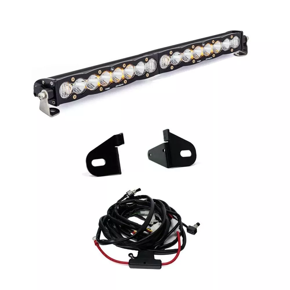 Baja Designs Grille Light Bar Kit 20 inch S8 Series Driving/Combo Pattern Clear Lens 447662