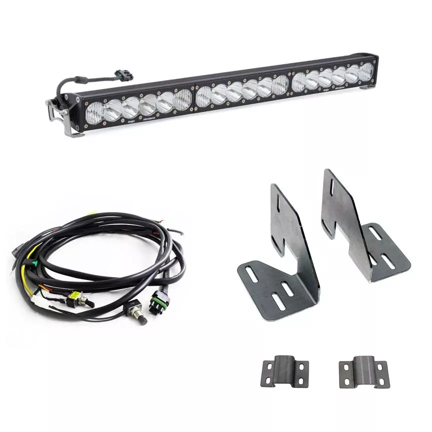 Baja Designs Grille Light Bar Kit 30 inch OnX6+ Series Driving/Combo Pattern Clear Lens 447633