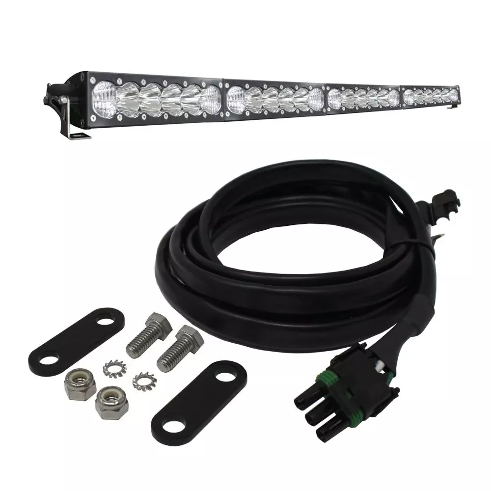 Baja Designs Grille Light Bar Kit OnX6 Series Driving/Combo Pattern Clear Lens For Ford F-150 SVT Raptor 2010-2014 457513