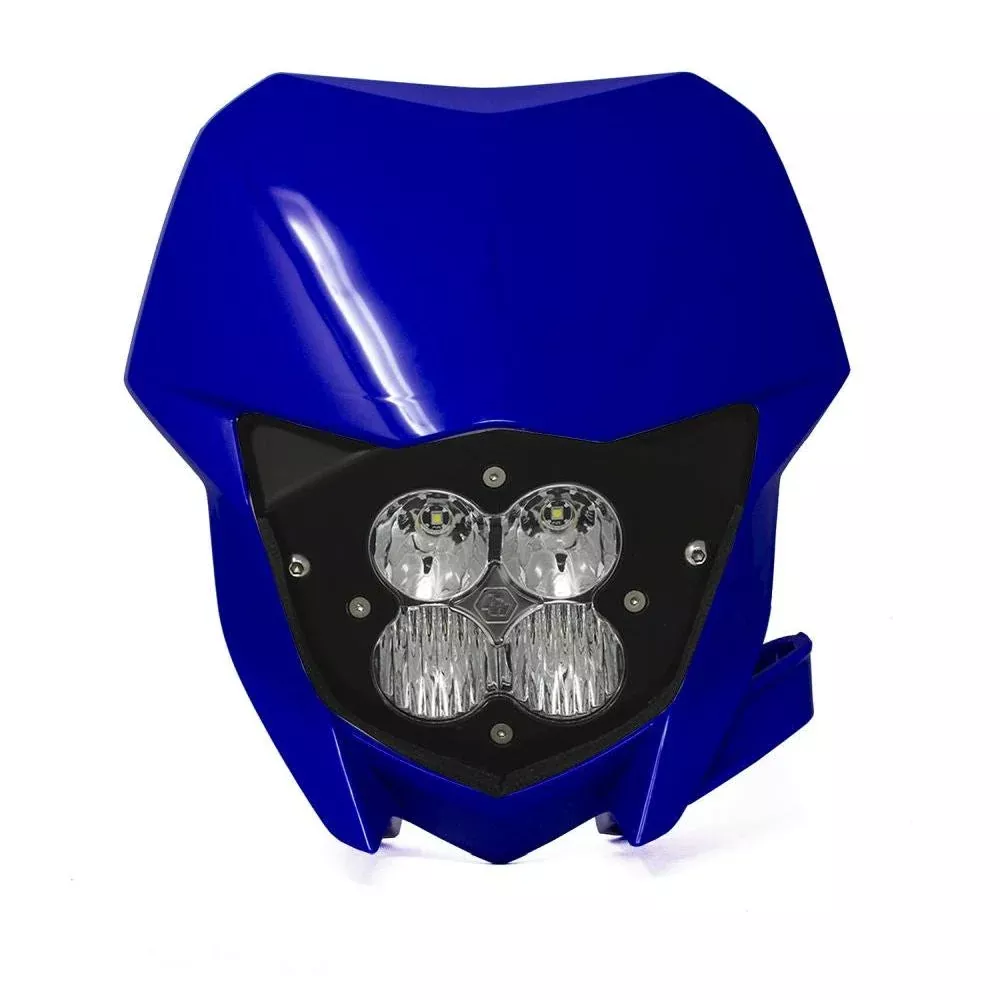 Baja Designs Headlight Kit Blue Shell XL Pro Series Driving/Combo Pattern Clear Lens 507101