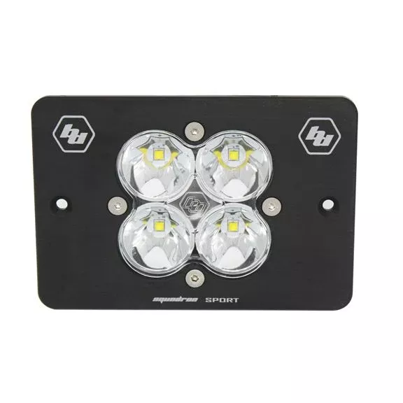 Baja Designs Headlight Kit Dual Sport Squadron Sport Series Spot Pattern Clear Lens Universal 124001