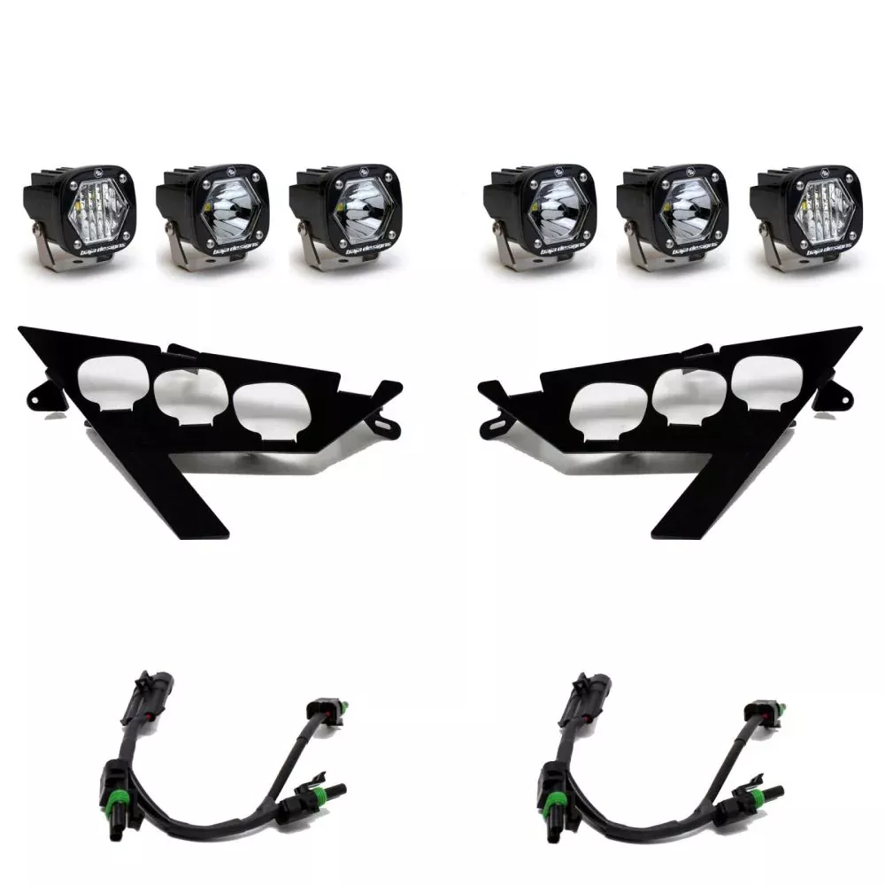 Baja Designs Headlight Kit S1 Series Multi Pattern Clear Lens 447156
