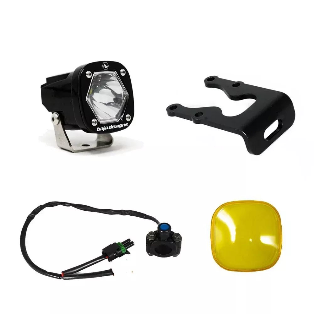 Baja Designs Headlight Kit S1 Series Spot Pattern Clear Lens Universal 448156