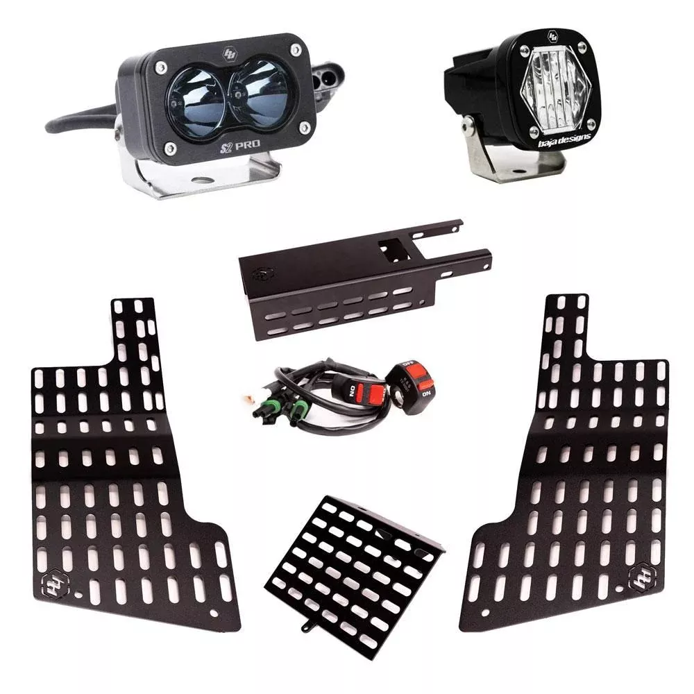 Baja Designs Headlight Kit S2 Pro Series Multi Pattern Clear Lens Universal 448224