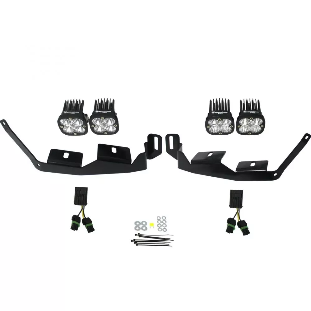 Baja Designs Headlight Kit Squadron Pro Series Multi Pattern Clear Lens 447013