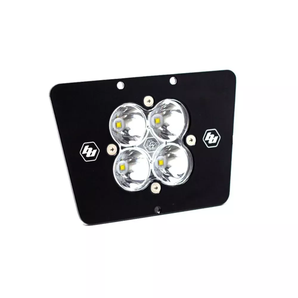 Baja Designs Headlight Kit Squadron Sport Series Spot Pattern Clear Lens 557071