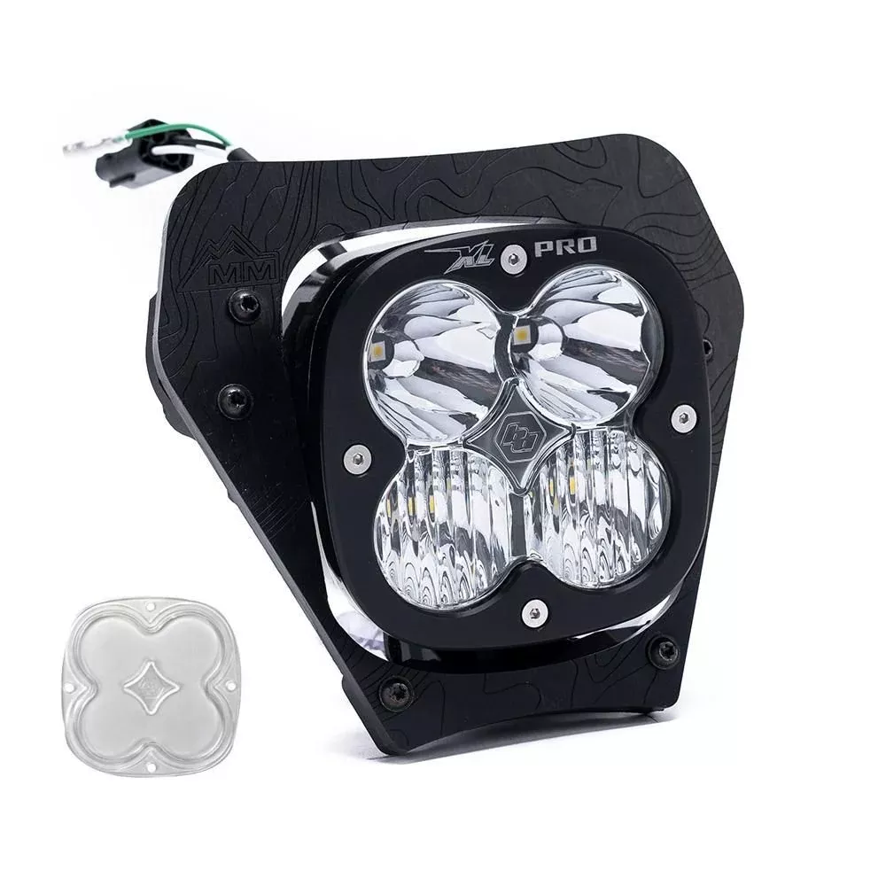 Baja Designs Headlight Kit XL Pro Series Spot Pattern Clear Lens 507104