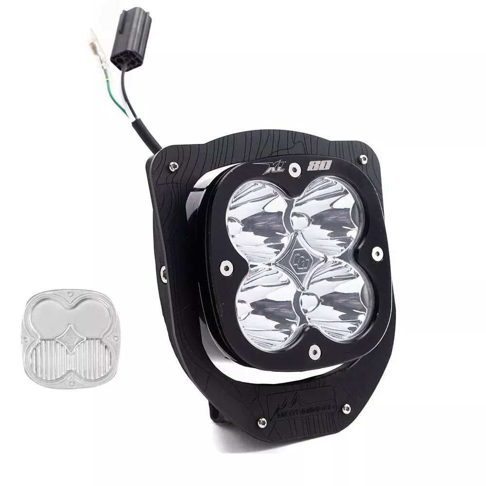 Baja Designs Headlight Kit XL80 Series Spot Pattern Clear Lens 677104