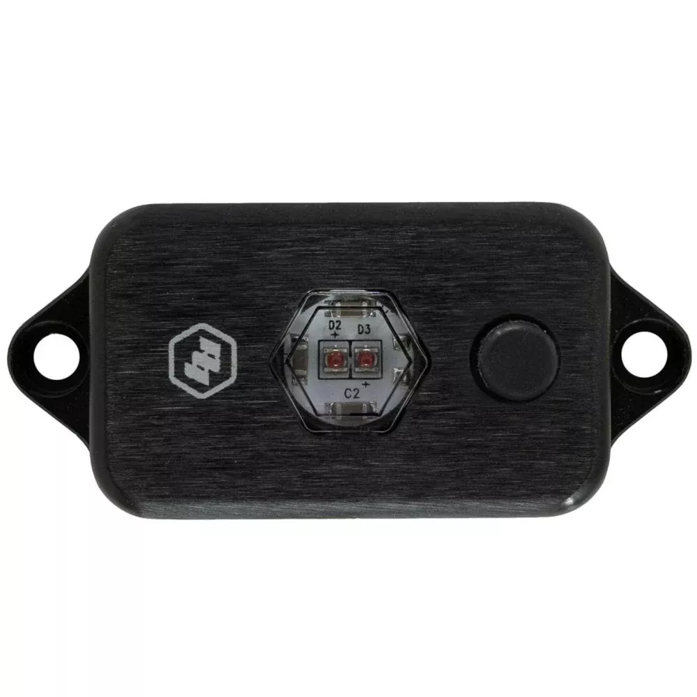 Baja Designs LED Dome Light Each With Switch Red Lens Universal 398054