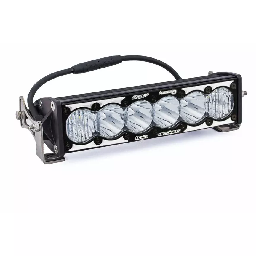 Baja Designs LED/Laser Light Bar 10 inch OnX6+ Series Spot Pattern Clear Lens Universal 451007