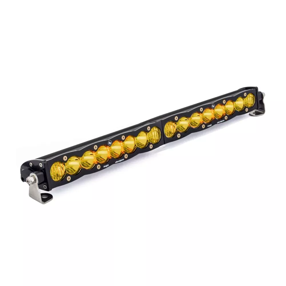 Baja Designs LED Light Bar 20 inch S8 Edition Driving/Combo Pattern Baja Amber Lens Universal 702013