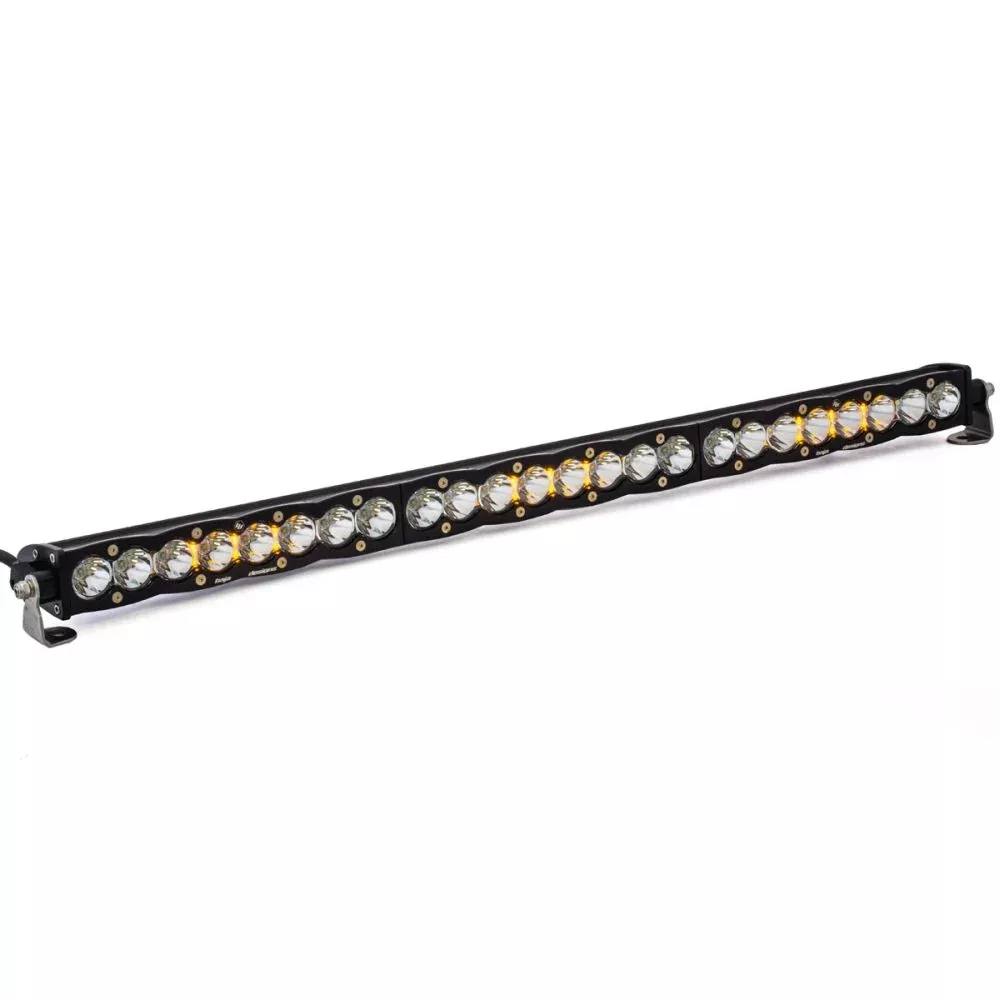 Baja Designs LED Light Bar 30 inch S8 Edition Spot Pattern Clear Lens Universal 703001