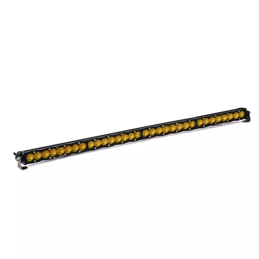Baja Designs LED Light Bar 40 inch S8 Edition Wide Cornering Pattern Baja Amber Lens Universal 704014