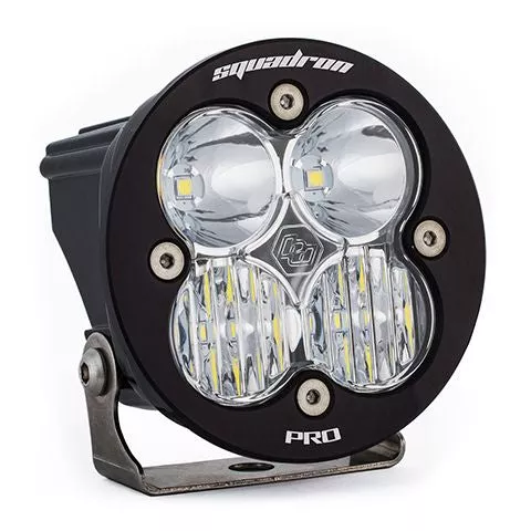 Baja Designs LED Light Pod Each Squadron-R Pro Series Driving/Combo Pattern Clear Lens Universal 590003