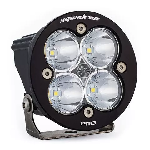 Baja Designs LED Light Pod Each Squadron-R Pro Series Spot Pattern Clear Lens Universal 590001