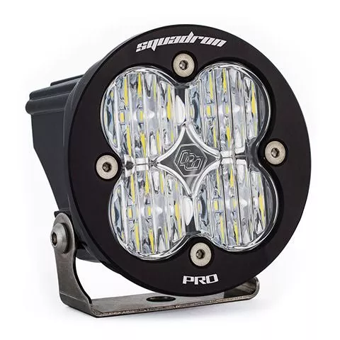 Baja Designs LED Light Pod Each Squadron-R Pro Series Wide Cornering Pattern Clear Lens Universal 590005