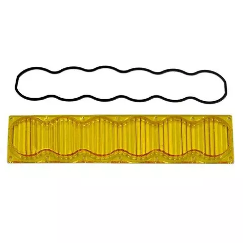 Baja Designs Light Bar Lens Kit 10 inch OnX6 Series Wide Cornering Pattern Baja Amber Lens Universal 458116