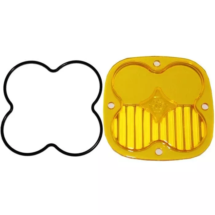 Baja Designs Light Pod Lens Kit Squadron Series Driving/Combo Pattern Baja Amber Universal 668413