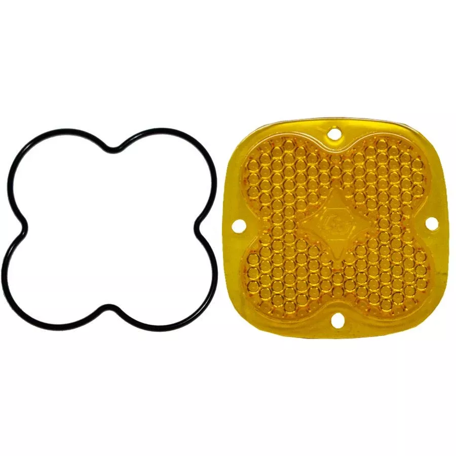 Baja Designs Light Pod Lens Kit Squadron Series Work/Scene Pattern Baja Amber Universal 668416