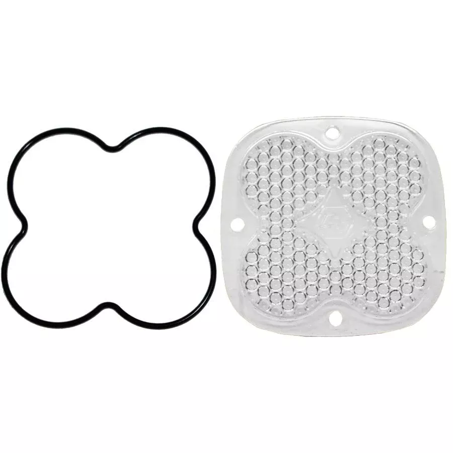Baja Designs Light Pod Lens Kit Squadron Series Work/Scene Pattern Clear Universal 668406