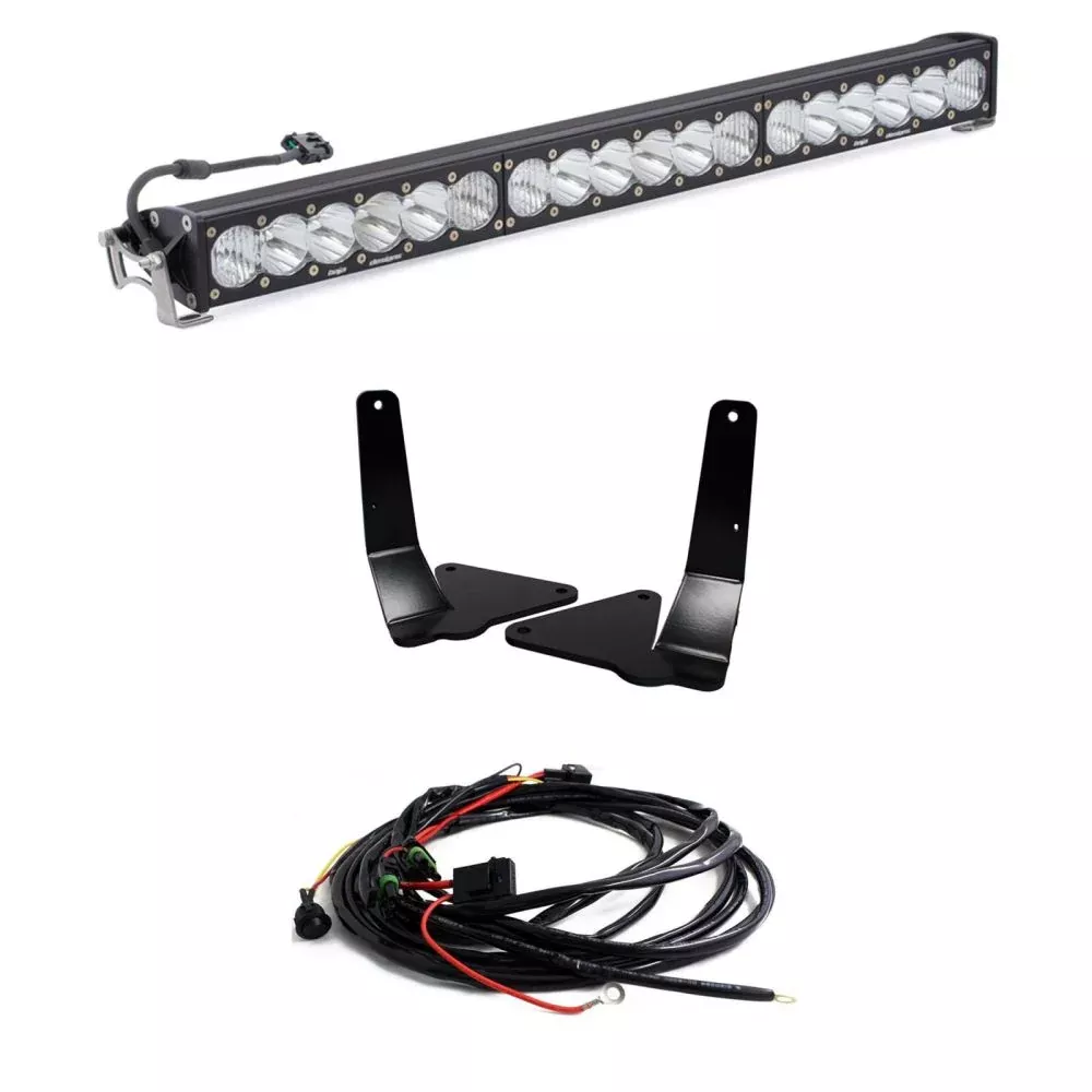 Baja Designs Lower Grille Light Bar Kit 30 inch OnX6+ Series Driving/Combo Pattern Clear Lens 447161