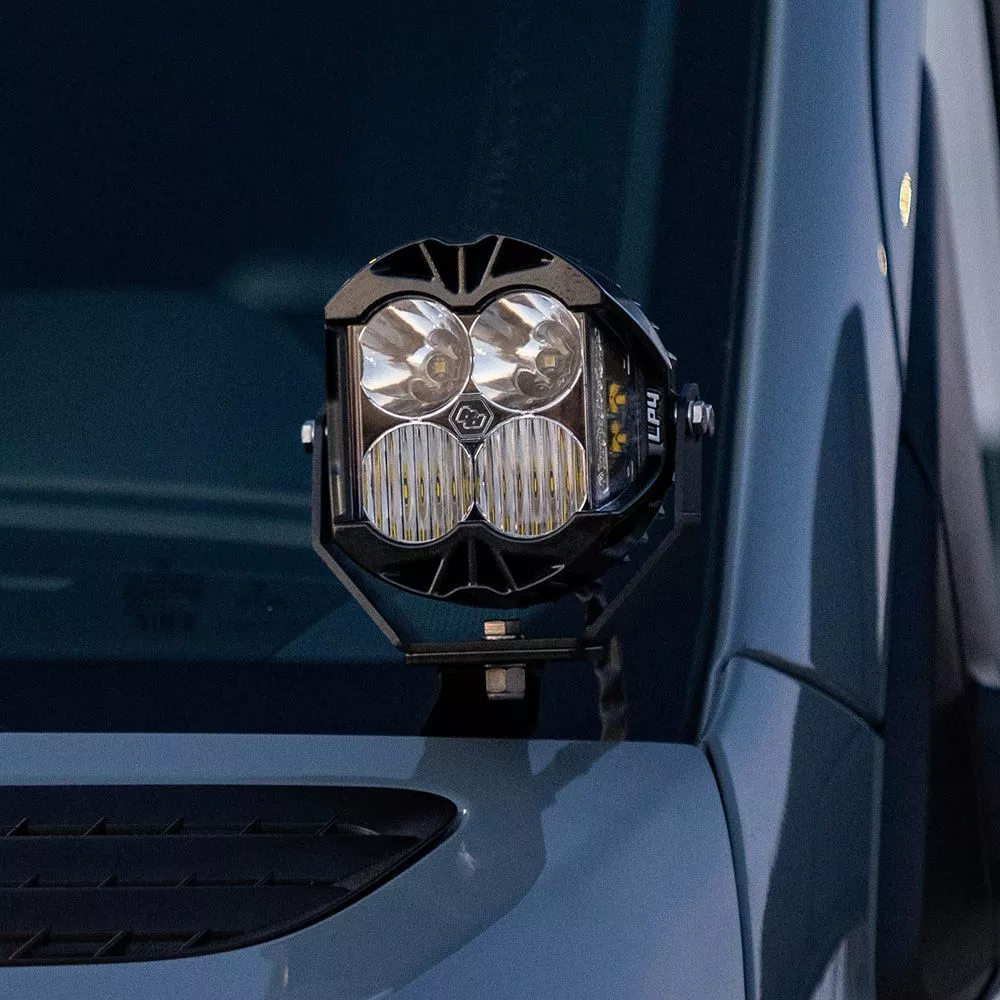 Baja Designs A-Pillar Light Kit Pair LP4 Series Driving/Combo Pattern Clear Lens 448075