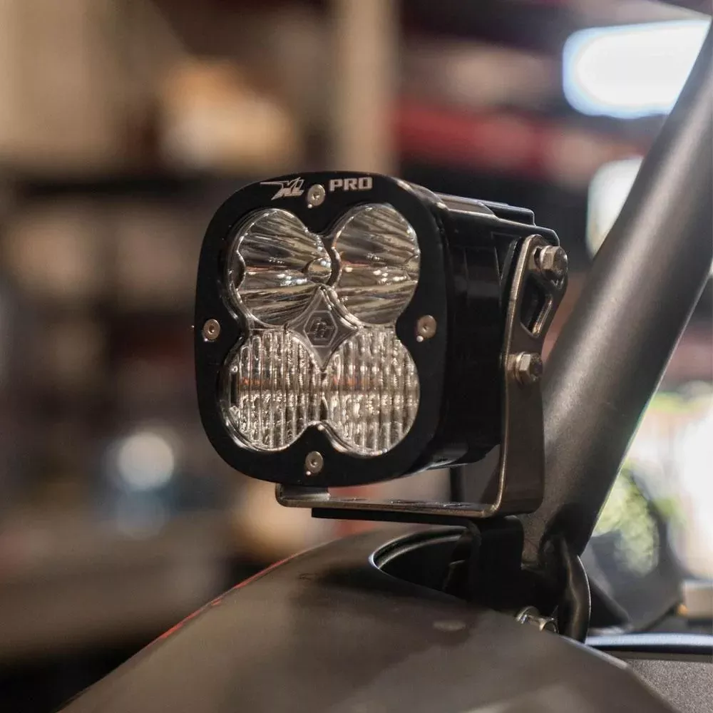 Baja Designs A-Pillar Light Kit Pair Squadron Pro Series Driving/Combo Pattern Clear Lens 447152