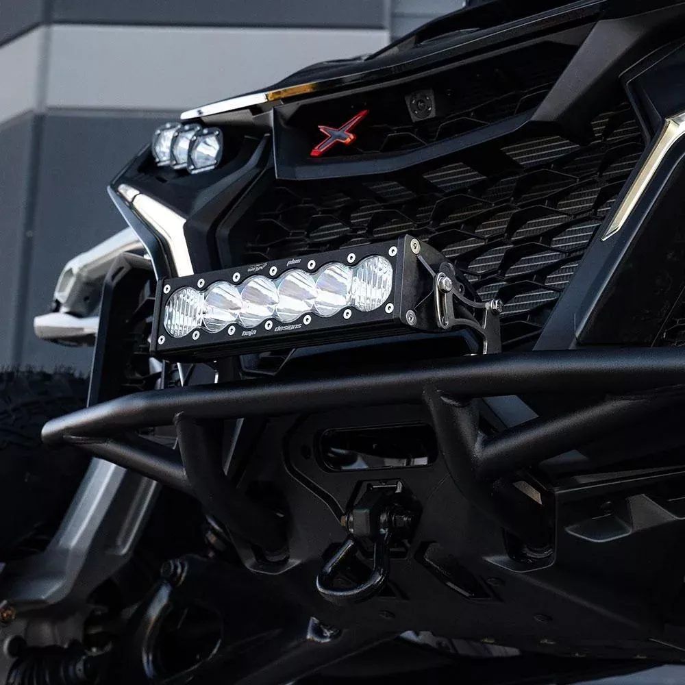 Baja Designs Pre-Runner Bumper LED Light Kit LP6 Series Driving/Combo Pattern Clear Lens For Can-Am Maverick R 2024 448218