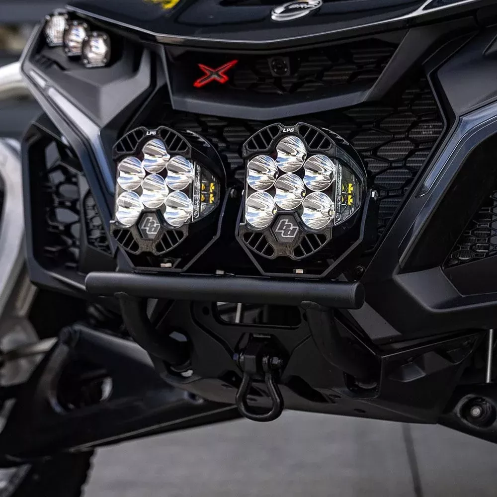 Baja Designs Push Bar Bumper Light Kit LP6 Series Driving/Combo Pattern Clear Lens For Can-Am Maverick R 2024 448221