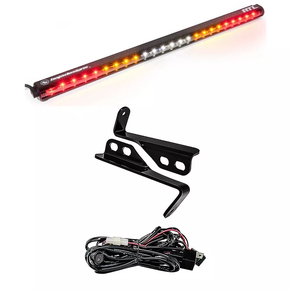 Baja Designs Rear Tail Light Kit With Turn Signal 30 inch Clear Lens Universal 447816