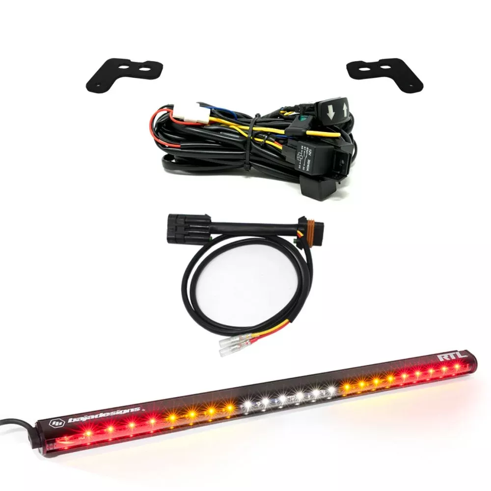 Baja Designs Rear Tail Light Kit With Turn Signal Clear Lens 447178