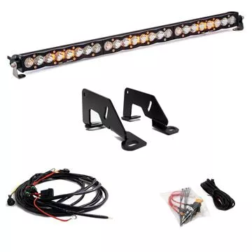 Baja Designs Roof Light Bar Kit 30 inch S8 Series Driving/Combo Pattern Clear Lens 447175