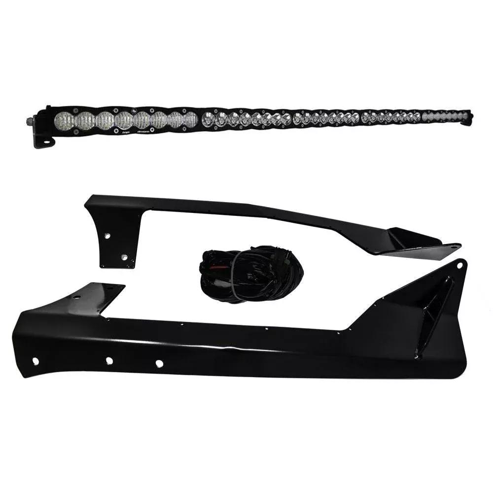 Baja Designs Roof Light Bar Kit 50 inch S8 Series Driving/Combo Pattern Clear Lens Upfitter Wiring 447758UP