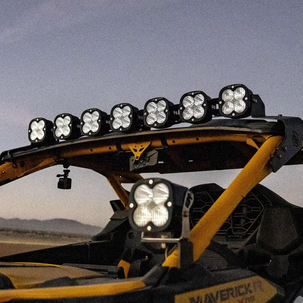Baja Designs Roof Light Bar Kit 7 XL Linkable Series Multi Pattern Clear Lens For Can-Am Maverick R 2024 448200