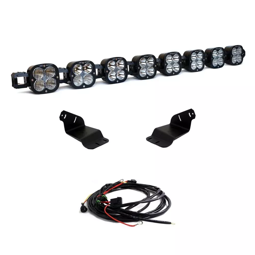 Baja Designs Roof Light Bar Kit XL Linkable Series Multi Pattern Clear Lens Toggle Wiring 447756