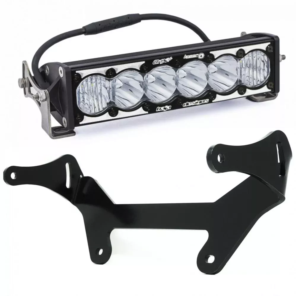 Baja Designs Shock Mount LED Light Bar LED/Laser Hybrid OnX6+ Series Driving/Combo Pattern Clear Lens 447097