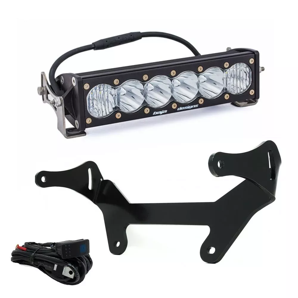 Baja Designs Shock Mount LED Light Bar OnX6+ Series Driving/Combo Pattern Clear Lens 447089