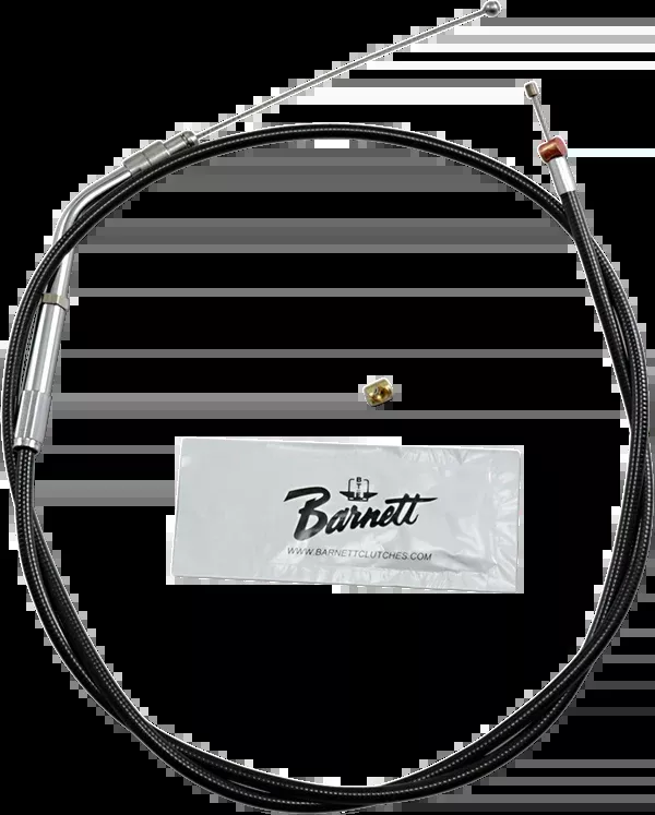 Barnett Black Vinyl Throttle Cable – +6″ Size – 38″ Length