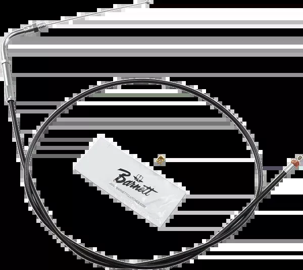 Barnett Black Vinyl Throttle Cable – +6″ Size – 41″ Length