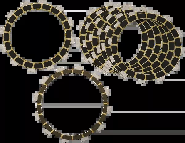 Barnett Friction Plate Set - Carbon Fiber - YZF-R1