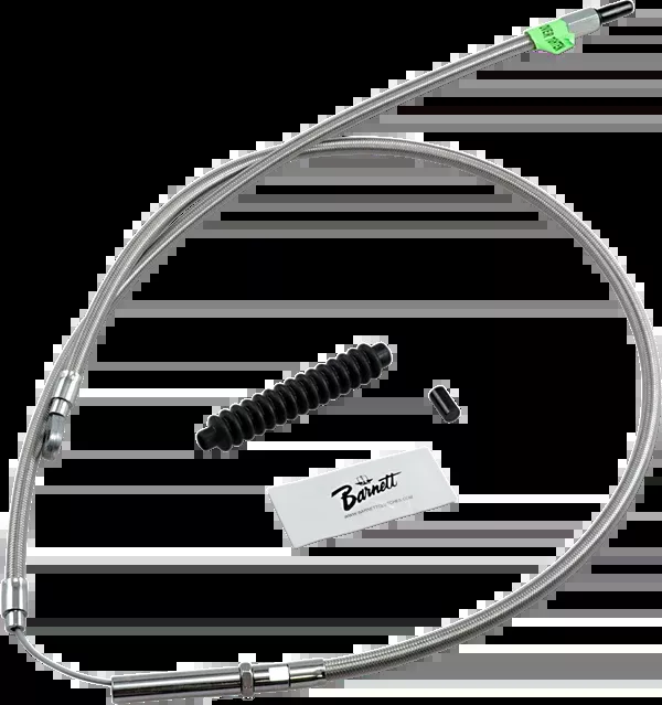 Barnett High-Efficiency Stainless Steel Clutch Cable For Harley-Davidson – Standard – ’86-’03 XLH