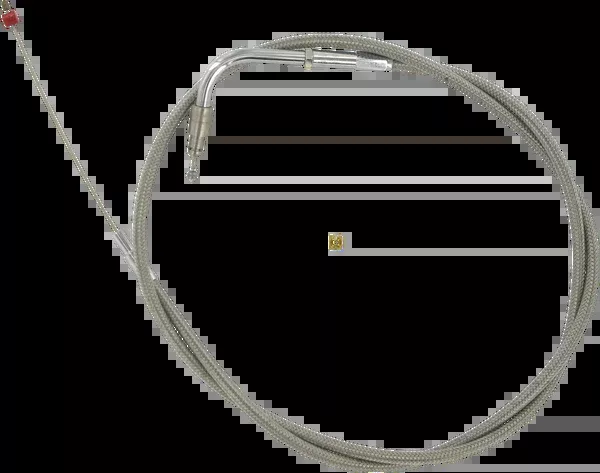 Barnett Stainless Steel Idle Cable – +3″ – ’02-’07 FLH
