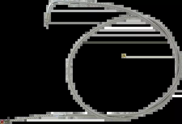 Barnett Stainless Steel Idle Cable – +6″ – ’96-’01 Touring