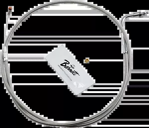 Barnett Stainless Steel Idle Cable – ’81-’89 Touring