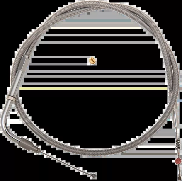 Barnett Stainless Steel Idle Cable – ’99-’13 Softail