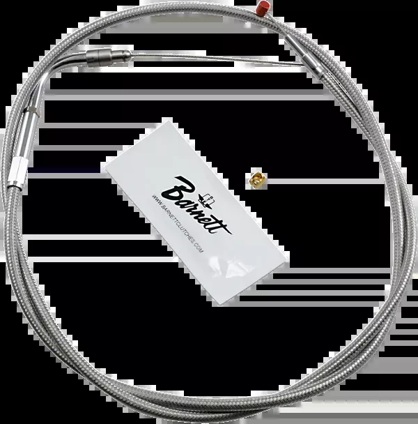Barnett Stainless Steel Throttle Cable – ’96-’07 Touring