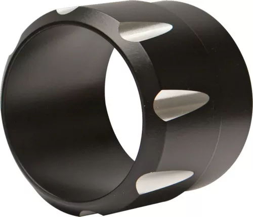Bassani 3" Firepower Black Exhaust End Cap w/Contrasting Flutes (BE30T)