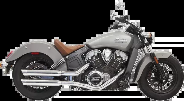 Bassani Xhaust Slip-On Mufflers – 3″ – Billet End Cap – Chrome